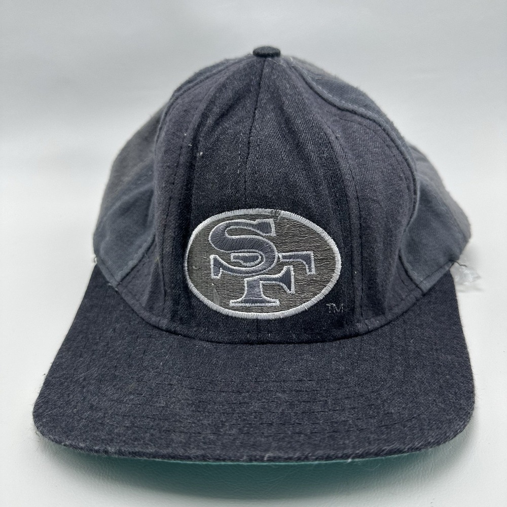 San Francisco 49Ers Strap Back Baseball Hat American Needle Vintage Usa Made - Picture 2 of 10